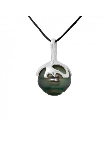 Collier Lien Cordon Pendentif Ethnic Perle de...