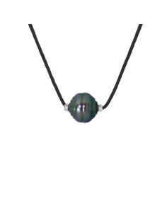 Necklaces Links Tahitian Bead Cord Cercle - Sizes from 8...