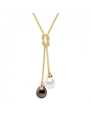 Prestige Necklace Tahiti Pearls Poirs 10-11 mm...