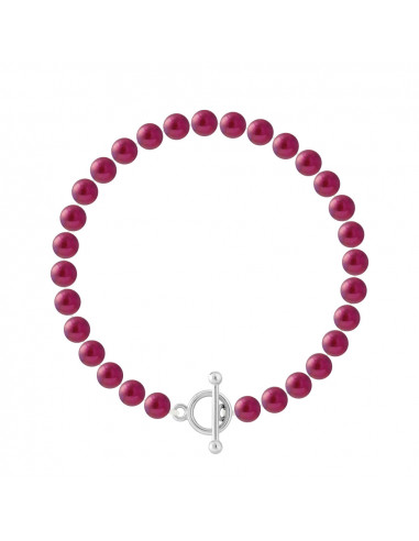 Bracelets Perles Rondes 6-7 mm - Fermoir...