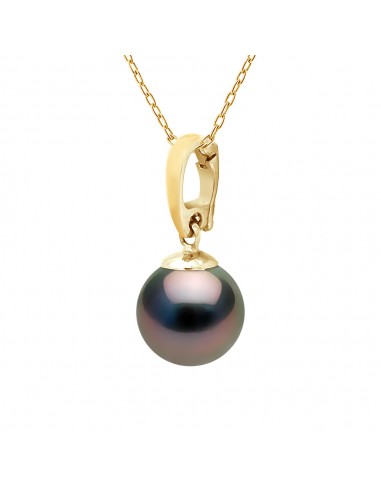 Pendentif Perle de Tahiti Ronde 10-11 mm...