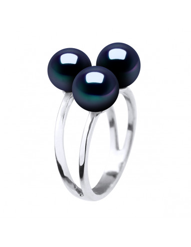 Trilogy Ring - Round Beads 7-8 mm - Several...