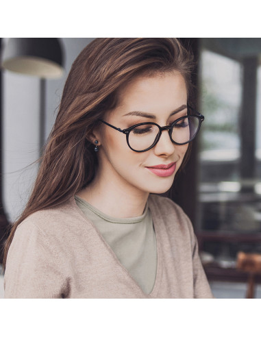 Boucles d'Oreilles Duo Perles Boutons 6-9 mm -...