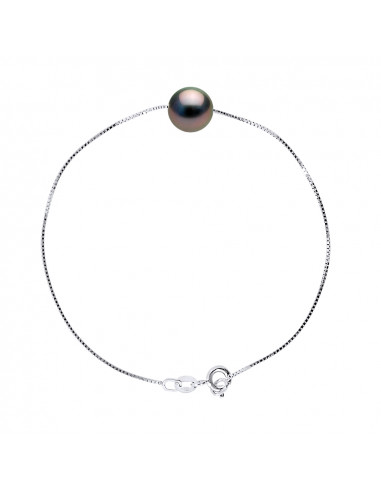 Bracelets Perle de Tahiti Ronde - Tailles de 8...