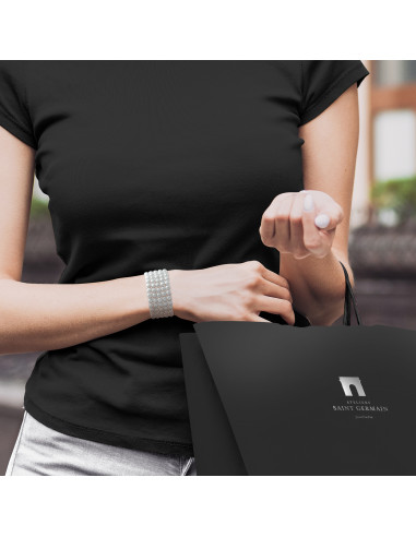 Bracelet 5 rows tuileries