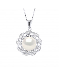 Necklaces Jewelry Pearl Button 9-10 mm - Several Colors -...