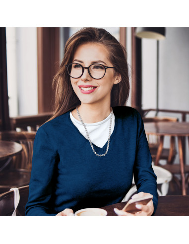 Round Bead Beads / Semi Round 6-7 mm - Length...