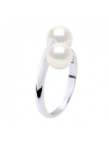 Ring You & Me - round beads 6-7 mm - Silver 925...