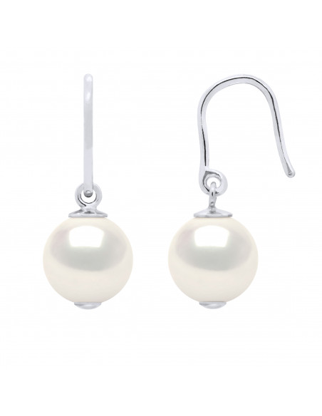 Pearl pearl pearls 8-9 mm - Crochet system - Silver 925 - Saint Cloud