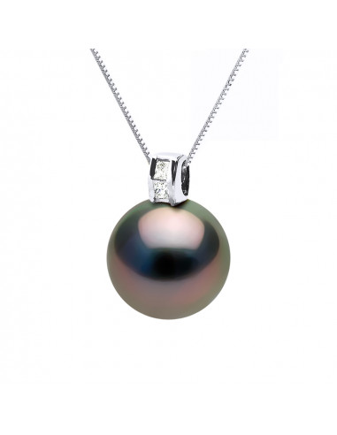 Pendentif Prestige Perle de Tahiti Ronde 11-12...
