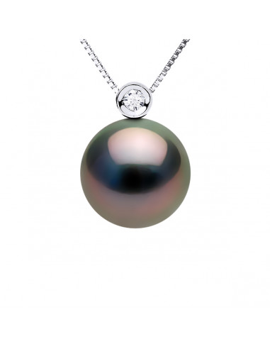 Collier Prestige Perle de Tahiti Ronde 10-11 mm...