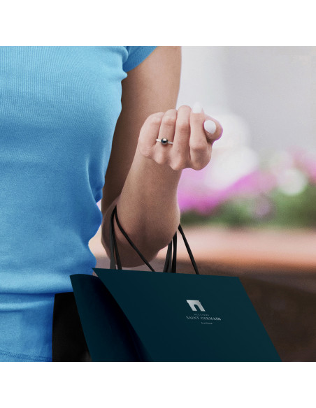 Ring Jewelry Tahiti Round 8-9 mm - Silver 925 - Ritanu