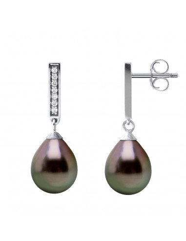 Boucles d'Oreilles Joaillerie Pendantes Perles...