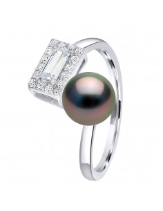 Round Jewelry Round of Tahiti Round 8-9 mm - Silver 925 -...