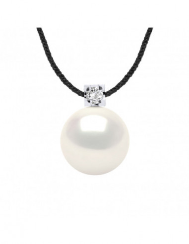 Necklace Link Bead Cord 8-9 mm - Diamond 0.030...