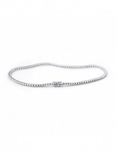 Bracelet Tennis - Rivière de Diamants 0.30...