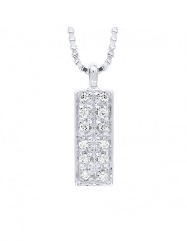 Collier Prestige Joaillerie Diamants 0.040 Carats - Or 375 - BOLOGNE