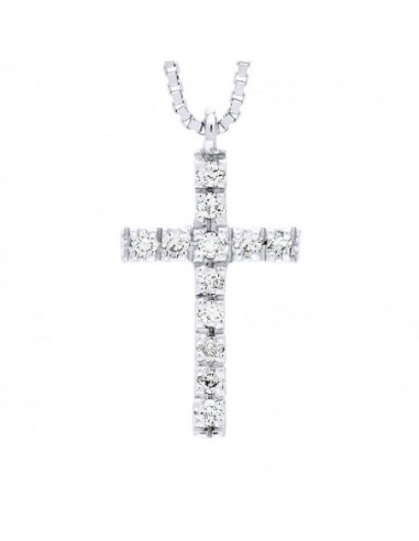 Collier Prestige Joaillerie Diamants 0.070 Carats - Or 375 - LISBONNE