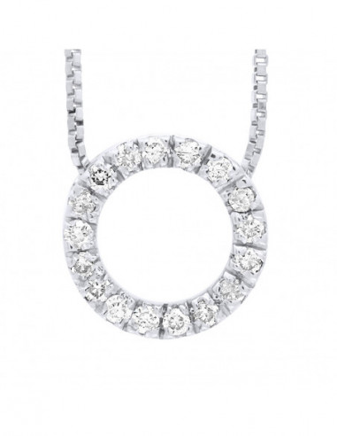 Prestige Necklace Jewelry Diamonds 0.080 Carats...