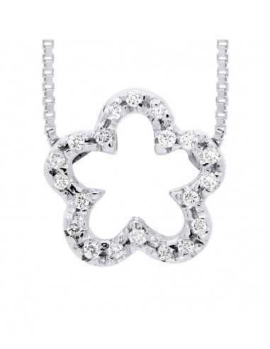 Collier Prestige Joaillerie Diamants 0.080 Carats - Or 375 - BRUGES