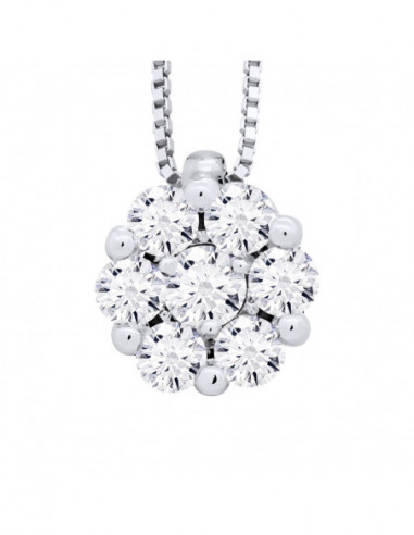 Collier Prestige Joaillerie Diamants 0.350 Carats - Or 375 - LAUSANNE