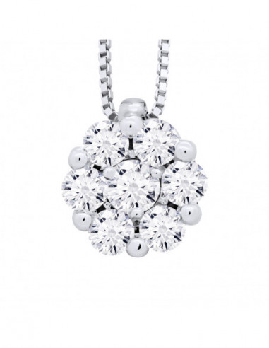 Collier Prestige Joaillerie Diamants 0.350...