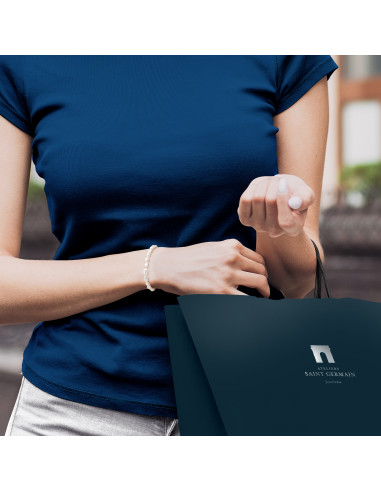 Baroque beaded bracelet 6-7 mm - Several colors...