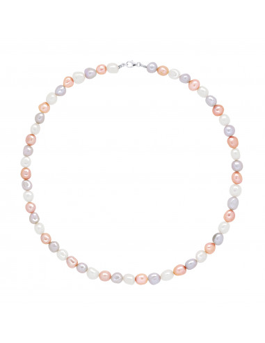 Collier Perles Baroques 6-7 mm - Fermoir...