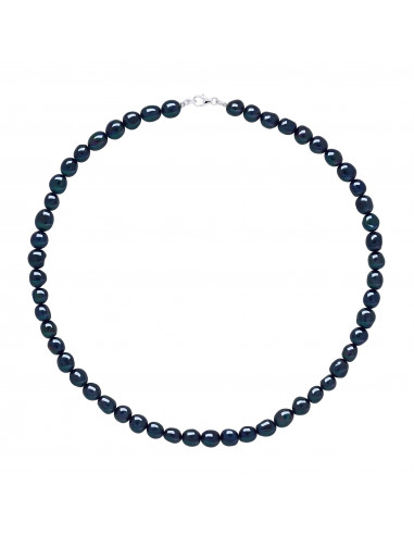 Collier Perles Baroques 6-7 mm - Fermoir...