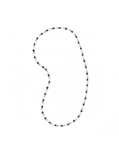 Sautoir Perles Baroques 6-7 mm - Longueur 80 cm - HEILLECOURT