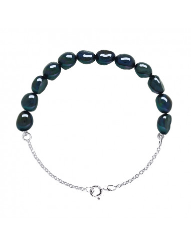 Bracelets Chainage Perles Baroques 6-7 mm -...