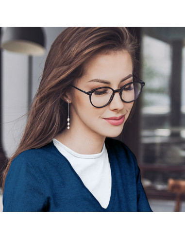 Baroque pearl earrings 6-7 mm - Strollers...