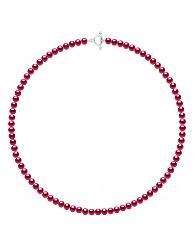 Collier Rang de Perles Semi Rondes 6-7 mm - 55...