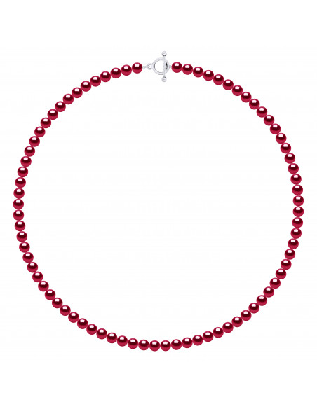 Collier Rang de Perles 6-7 mm - Longueur 55 cm - Fermoir Bâtonnet - Argent 925 - ORSAY
