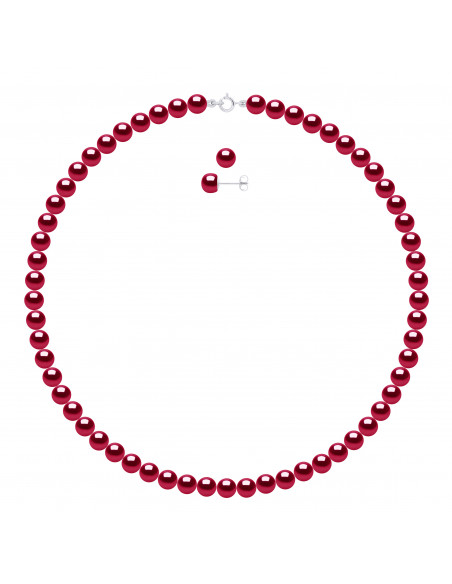 Parures Colliers et Boucles d'Oreilles - Tailles de 4 à 6 mm - Anneau Ressort - Argent 925 - ARLES