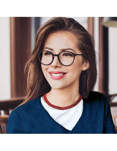 Collar Double Beads 3-4 mm - CLICK CLOSURE -...