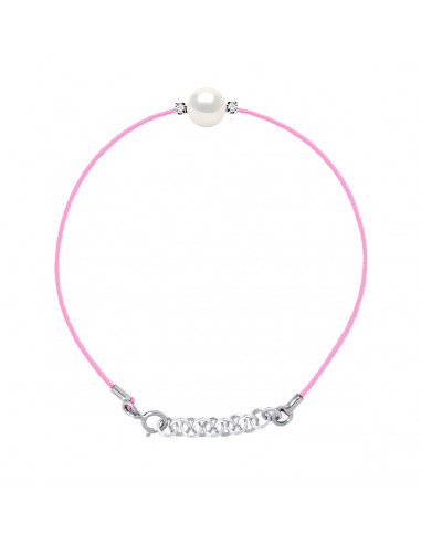 Bracelet Link Cord Bead Round 8-9 mm - Diamonds...