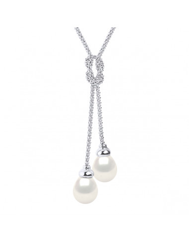 Prestige Necklace Pear Culture Beads 9-10 mm -...