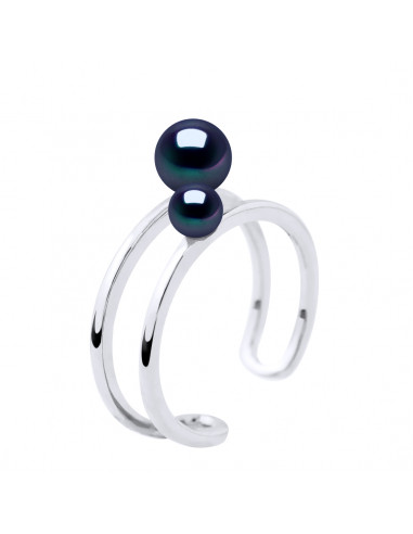 Bagues Perles Rondes 4-5 et 6-7 mm - Plusieurs...