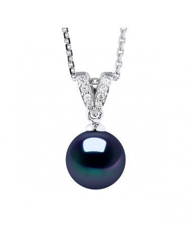 Collier Joaillerie Perle Ronde 9-10 mm -...