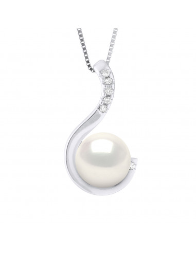 Collier Joaillerie Perle Ronde 9-10 mm -...