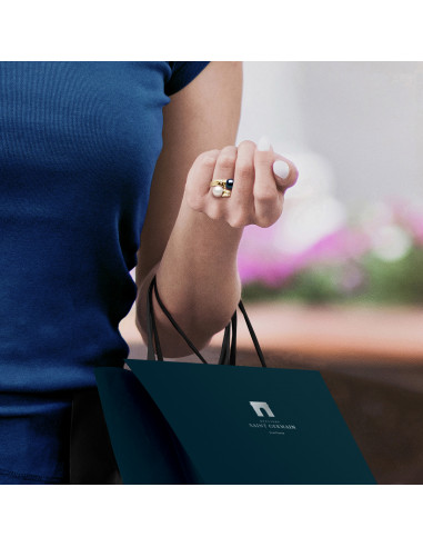 Prestige Round Round Ring 8-9 mm - Diamonds...