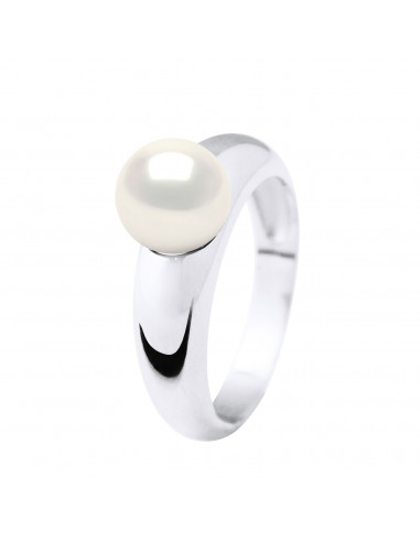 RING RING VOLUME Round pearl 8-9 mm - Several...