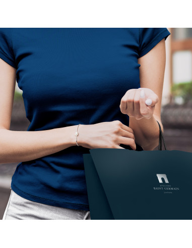 Bracelets Round Bead 9-10 mm - Several Colors -...