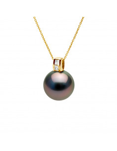 Prestige Pearl Peter of Tahiti Round 10-11 mm - Diamonds...