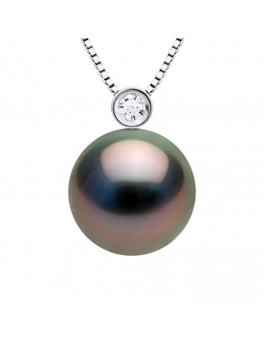 Collier Prestige Perle de Tahiti Ronde 10-11 mm...