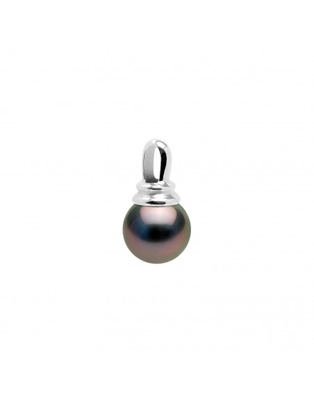 Round Tahitian Pearl Prestige Pendant 11-12 mm - Gold 750 - Tarapayo