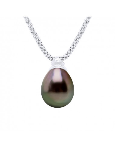 Collier Prestige Perle de Tahiti Poires 10-11...