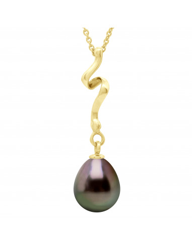 Pendentif Prestige Perle de Tahiti Poire 10-11...