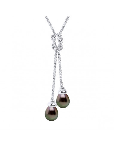 Collier Prestige Toi & Moi - Perles de Tahiti...